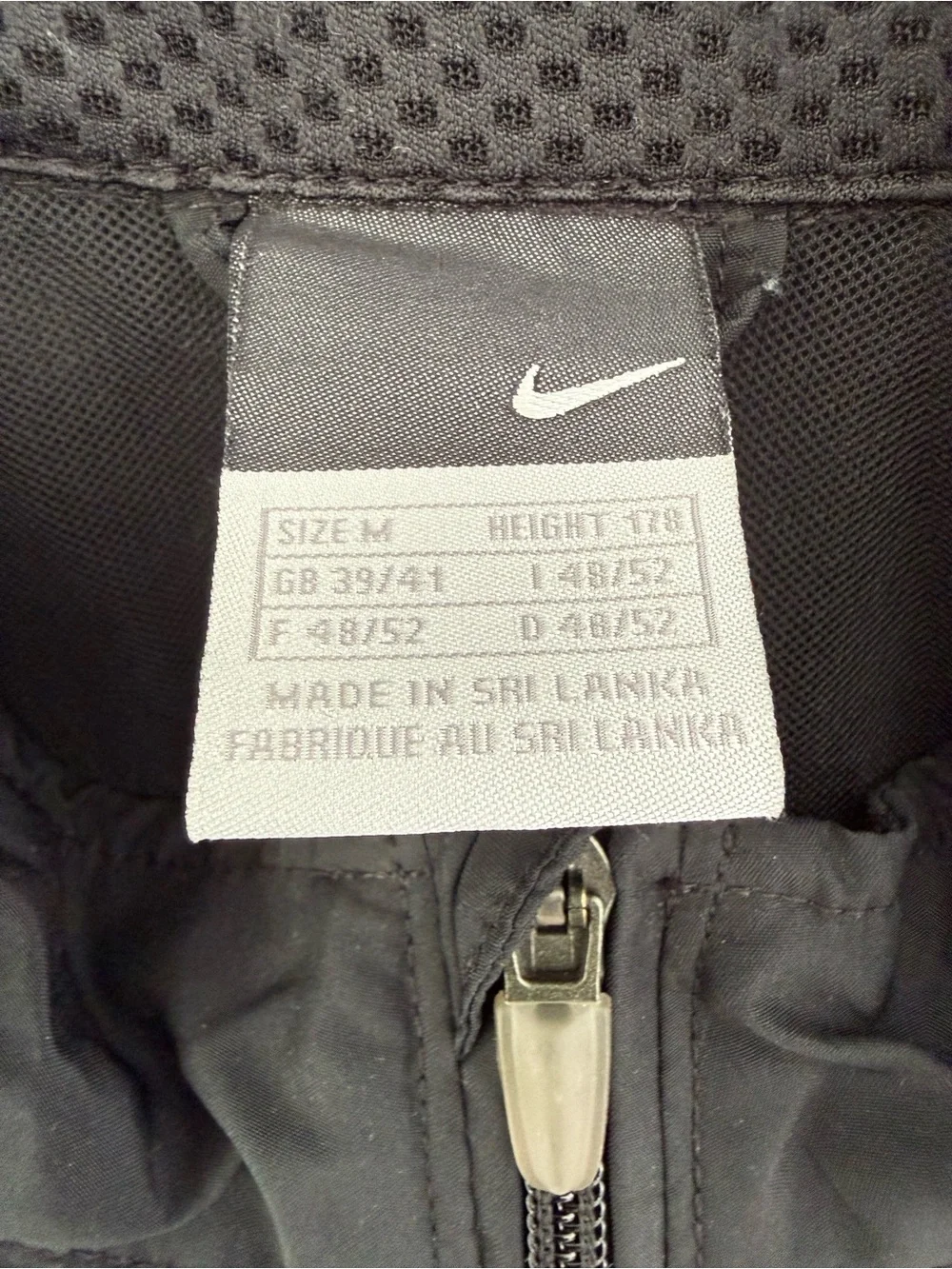 Nike Black Men’s Windbreaker Jacket and Track Pants Set